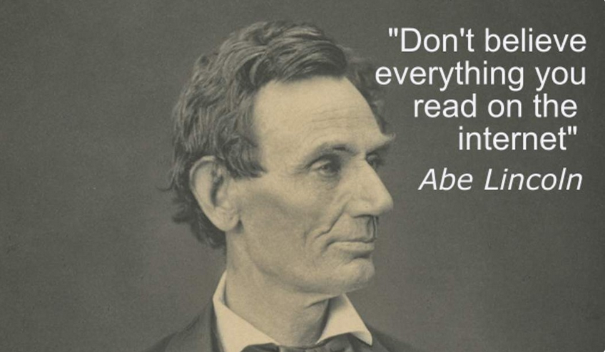 Abe Lincoln Quote