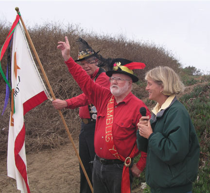 [ 1906 Epicenter Plaque ceremony. ]