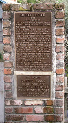 Photo of plaque.