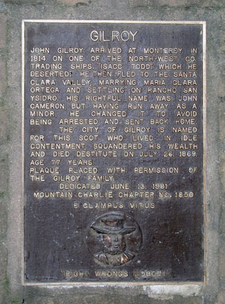 [ Photo of plaque closeup. ]