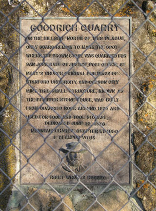 [ Photo of plaque closeup. ]