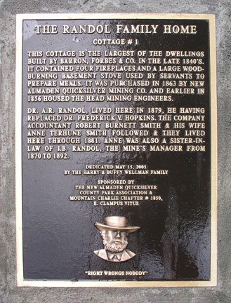 [ Photo of plaque closeup. ]