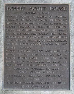 [ Photo of plaque. ]