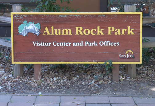 Visitor Center and Park Office sign