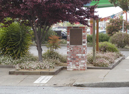 [ Photo of plaque wide. ]