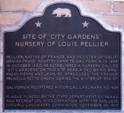 [ Photo of State Registered Historical Landmark Plaque No.434 closeup. ]